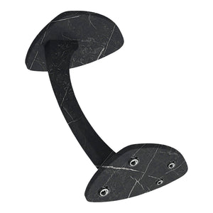 Bijzettafel Klinerg op wielen C-vorm 40x37x56 cm [en.casa]