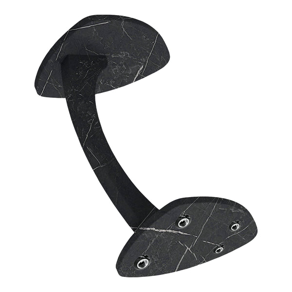 Bijzettafel Klinerg op wielen C-vorm 40x37x56 cm [en.casa]