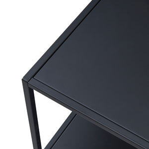 Table d'appoint Kumlinge acier [en.casa]