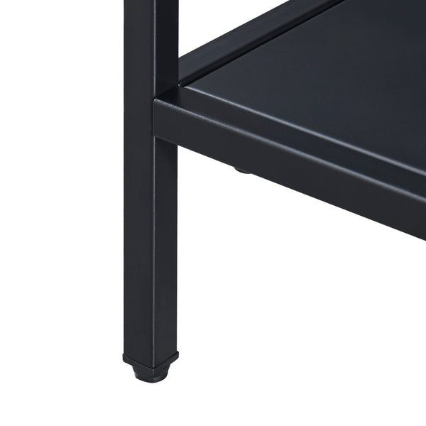 Table d'appoint Kumlinge acier [en.casa]