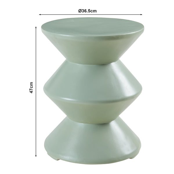Bijzettafel Kyppeslo rond 47x37 cm [en.casa]