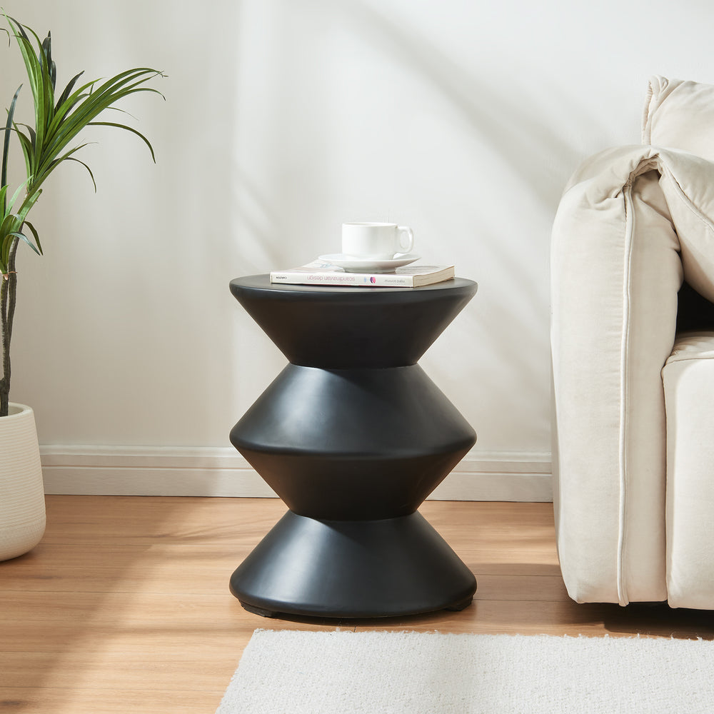 Bijzettafel Kyppeslo rond 47x37 cm [en.casa]