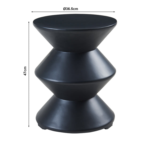 Bijzettafel Kyppeslo rond 47x37 cm [en.casa]