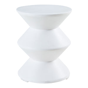 Bijzettafel Kyppeslo rond 47x37 cm [en.casa]