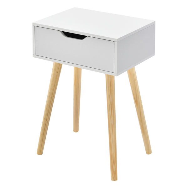 Table de Chevet Östersund 60 x 40 x 30 cm Plusieurs couleurs [en.casa]
