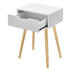 Table de Chevet Östersund 60 x 40 x 30 cm Plusieurs couleurs [en.casa]
