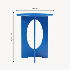 Table d'appoint Podeldsvin 49 x 40 cm [en.casa] 