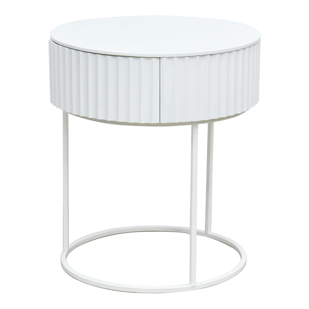 Table d’appoint Rill avec tiroir 46 x 40 cm [en.casa]