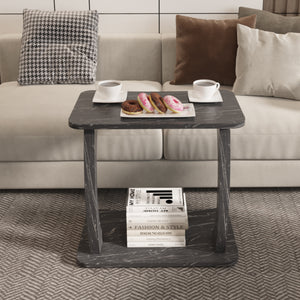 Table d’appoint Stattela à roulettes [en.casa]