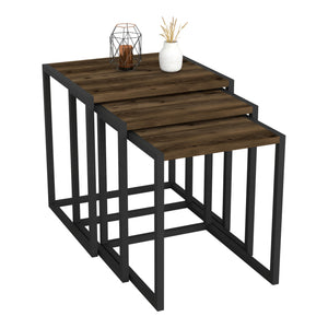 Lot de 3 tables d'appoint Sunnfjord gigognes [en.casa]