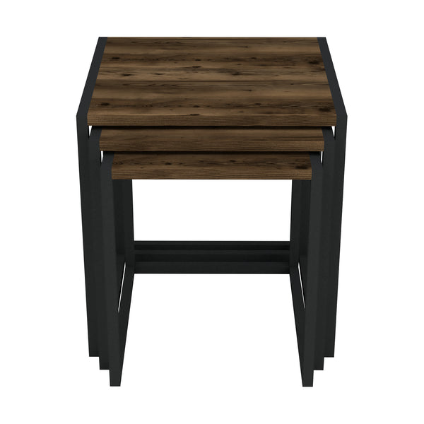 Lot de 3 tables d'appoint Sunnfjord gigognes [en.casa]