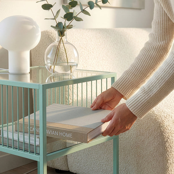 Bijzettafel Tronevn 50x40x40 cm [en.casa]