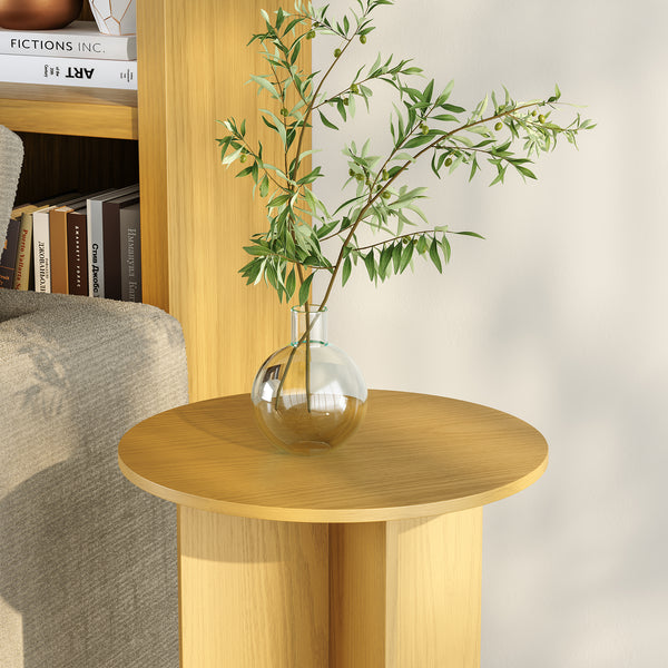 Bijzettafel Vappevn rond 60xØ40 cm [en.casa]