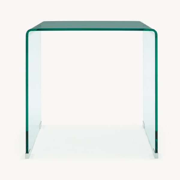 Table d’appoint Varlofrek verre trempé 50 x 50 x 50 cm [en.casa]