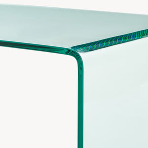 Table d’appoint Varlofrek verre trempé 50 x 50 x 50 cm [en.casa]