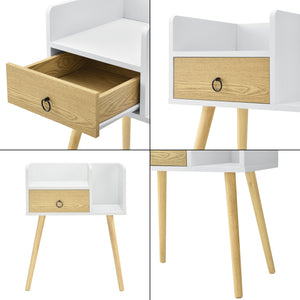 Table de Nuit Gibbston 64x50x36 cm [en.casa] 