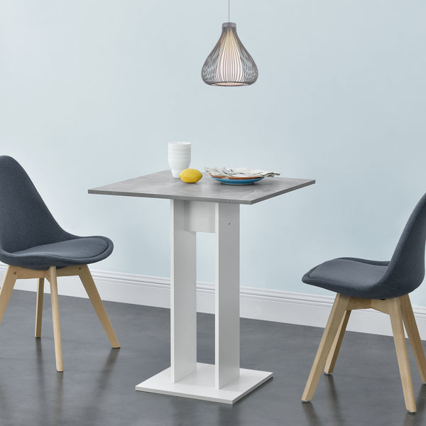 Design eettafel Lindesnes vierkant 65x65x78 cm - verschillende kleuren