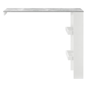 Bartafel Bromoella met 2 planken wandmontage 120x45x106 cm - 6 varianten