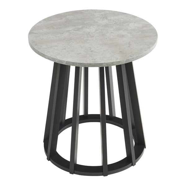 Bijzettafel Buzzard rond [en.casa]