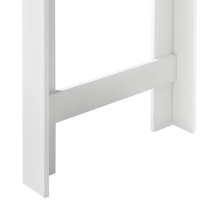 Table de Bar Danderyd 3 Étagères 120x60x106 cm Plusieurs couleurs [en.casa]