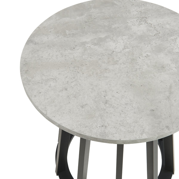 Bijzettafel Buzzard rond [en.casa]