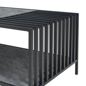 Table basse Pärghos 120 x 60 x 45 cm [en.casa]