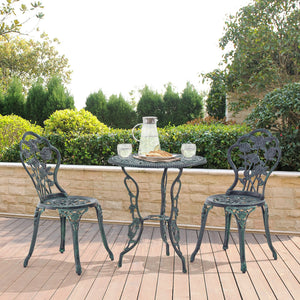 Set de bistrot Wakefield fonte aluminium casa.pro