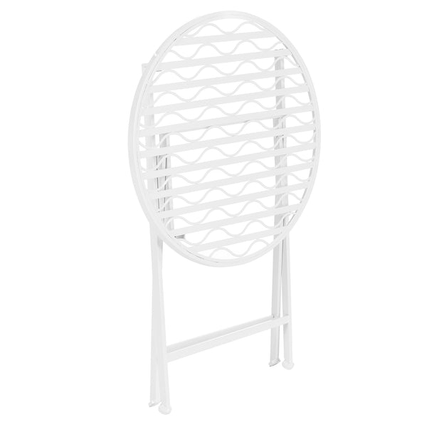 Bistroset Biella metaal tuintafel met 2 tuinstoelen - 3 varianten