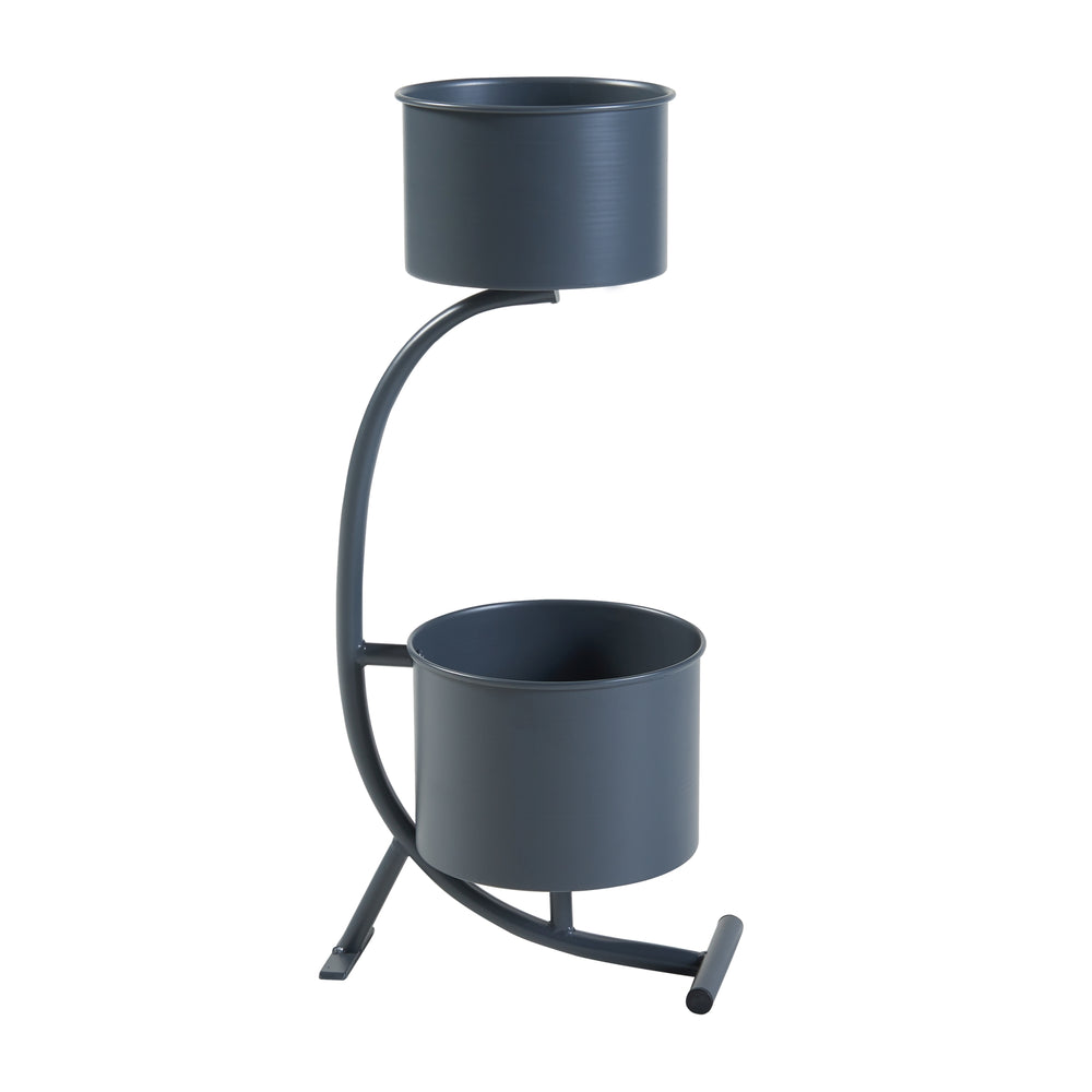 Plantenstandaard Almelo 63x29x21 cm metaal [en.casa]