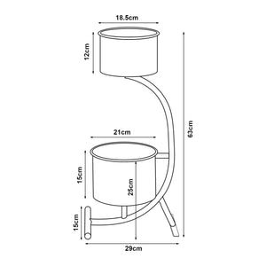 Porte-plantes Almelo [en.casa]