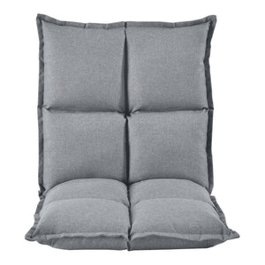 Lot de 2 fauteuils de sol Deinze avec dossier réglable [en.casa]