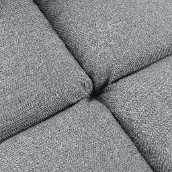 Lot de 2 fauteuils de sol Deinze avec dossier réglable [en.casa]