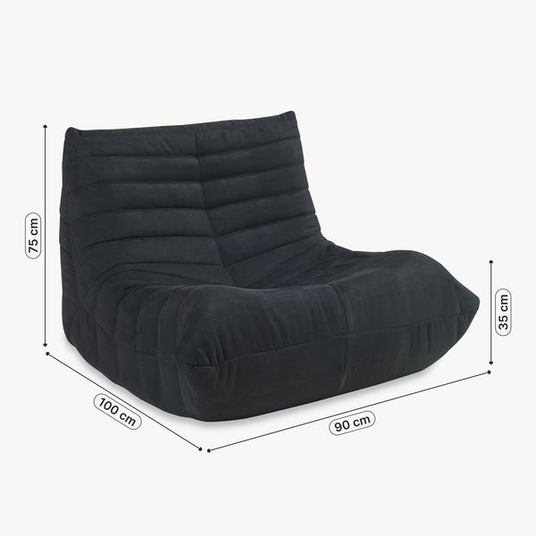 Relaxstoel Kodsø 75x90x100 cm [en.casa]