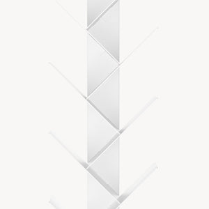 Bibliothèque Eksjö en forme d'arbre acier 150 x 39 x 39 cm [en.casa]