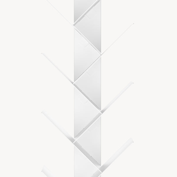 Bibliothèque Eksjö en forme d'arbre acier 150 x 39 x 39 cm [en.casa]