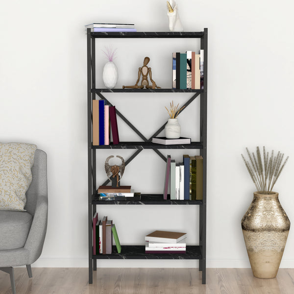[en.casa] Boekenkast schap Vanylven - 5 varianten