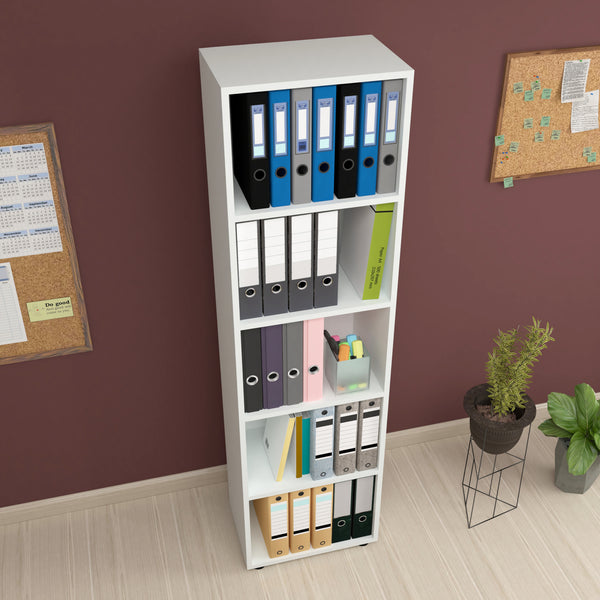 Bibliothèque Vara à plusieurs niveaux [en.casa]