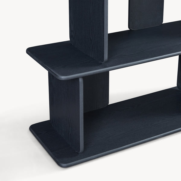Boekenkast Gäljami met 5 vakken 180x100x35 cm [en.casa] 