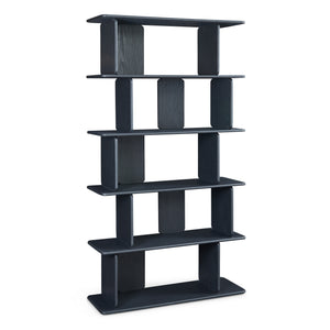 Boekenkast Gäljami met 5 vakken 180x100x35 cm [en.casa] 