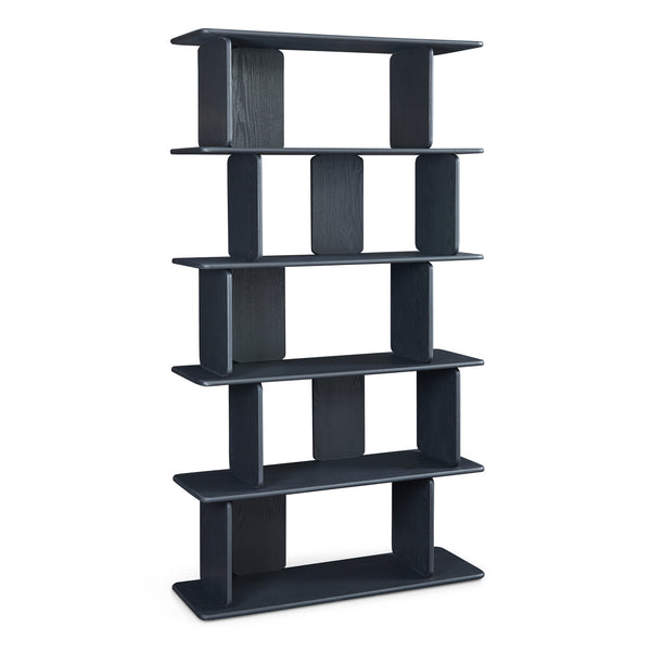 Boekenkast Gäljami met 5 vakken 180x100x35 cm [en.casa] 