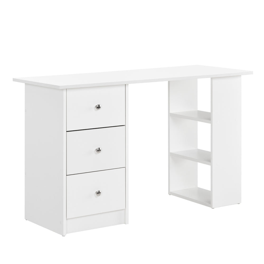 Schreibtisch Lemberg 120x50x72 cm Wit [en.casa] - premiumXL