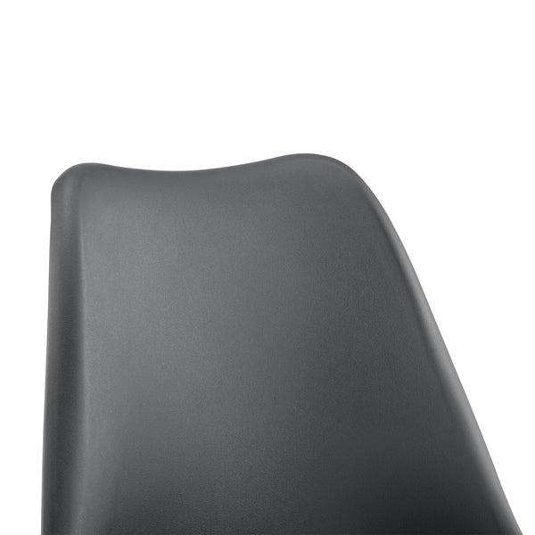 Chaise de Bureau Atherton à Roulettes Réglable en Hauteur Similcuir [en.casa]