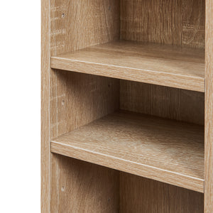 CD DVD kast Tynset vakkenkast met 12 vakken 175x20x20 cm [en.casa]