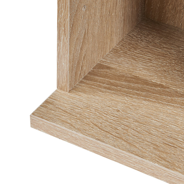 CD DVD kast Tynset vakkenkast met 12 vakken 175x20x20 cm [en.casa]