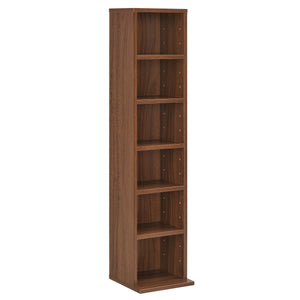 CD DVD kast vakkenkast met 6 planken 90x20x20 cm - verschillende kleuren