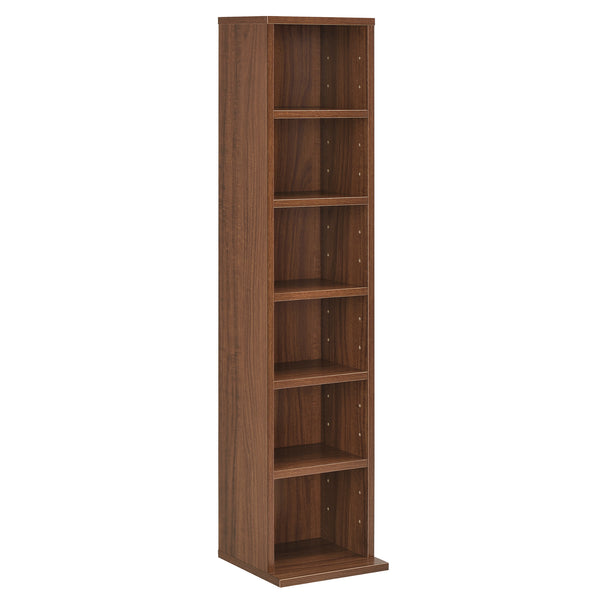 CD DVD kast vakkenkast met 6 planken 90x20x20 cm - verschillende kleuren