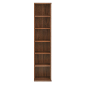 CD DVD kast vakkenkast met 6 planken 90x20x20 cm - verschillende kleuren