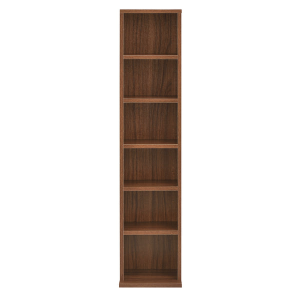 CD DVD kast vakkenkast met 6 planken 90x20x20 cm - verschillende kleuren