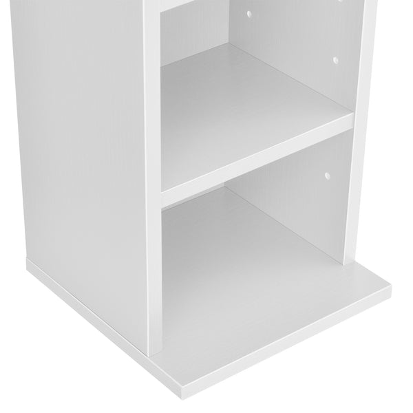 CD DVD kast vakkenkast met 6 planken 90x20x20 cm - verschillende kleuren