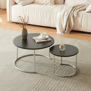 Salontafel Christchurch rond [en.casa]